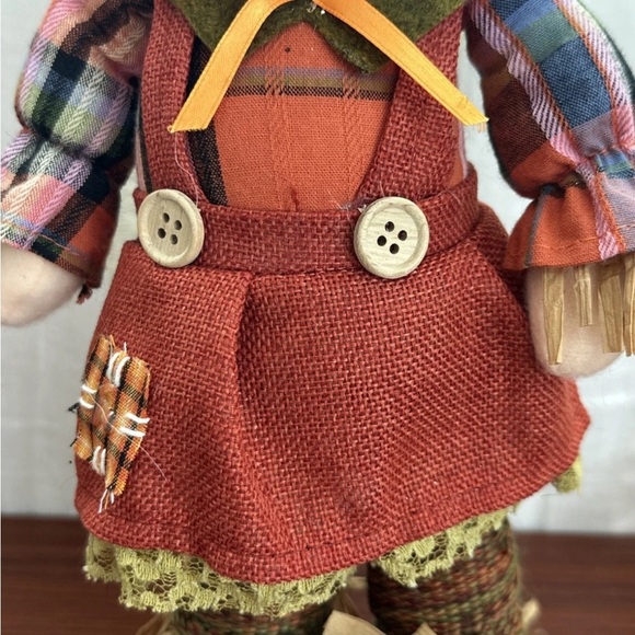 Fall Thanksgiving Decor Minnie Mouse Disney  2015 Walgreens Straw 14 Inch - Picture 3 of 7